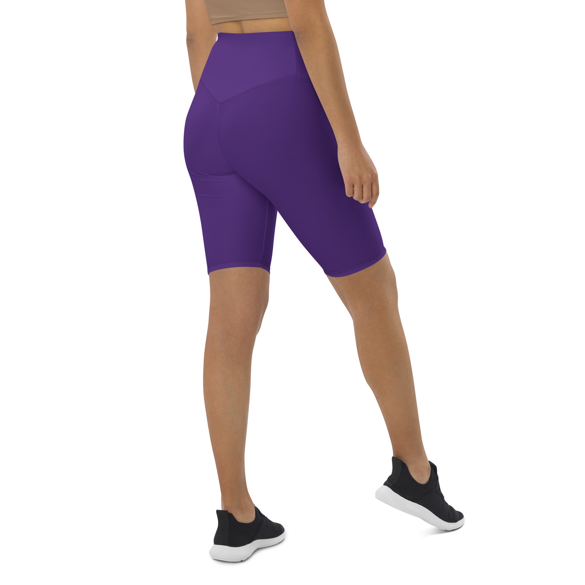 Violet Indigo Biker Shorts